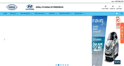 Desktop Screenshot of idealhyundai.com